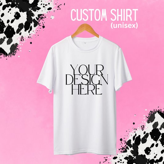 Custom Unisex Sublimation Tees